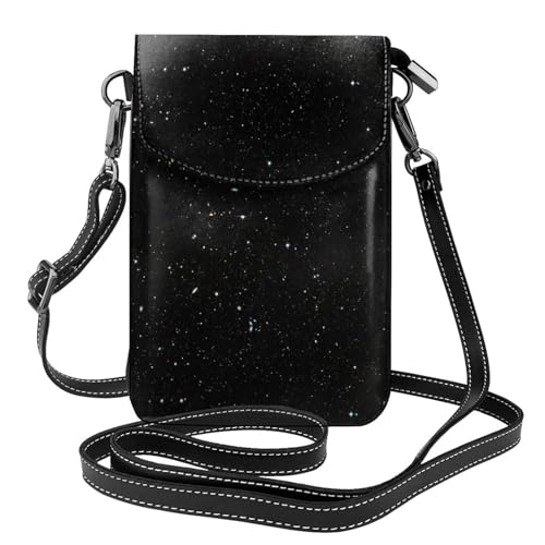 Pochettes pour téléphone portable noires pailletées pour femmes