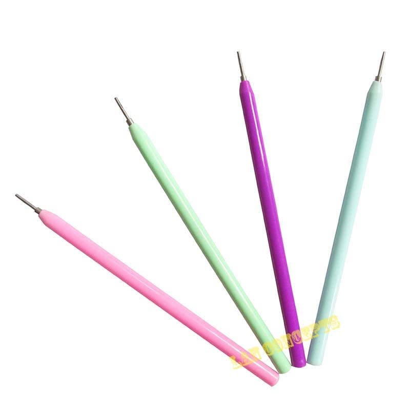 Wholesale DIY Craft Accessories Quilling Tool Quilling Slotted Pen - mixed colors 20pcs/lot