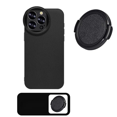 Image of GetZget Nd Filters Lens Cap Compatible with oneplus12, iPhone 14 /15 pro & pro max, Xiaomi 14 Mobile Cover, DSLR Camera Lens Cover (Lens Cap, 58mm)