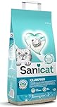 Sanicat - Clumping Cat Litter with Marseille Soap scent | Made of natural minerals with guaranteed odour control | Absorbs moisture and makes cleaning the tray easier | 10 L capacity