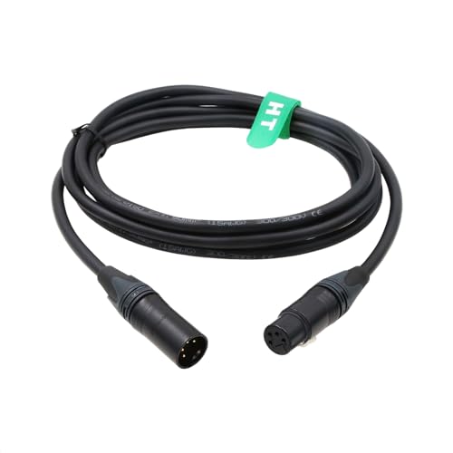 Cable XLR 4 pines para batería de bloque en cámaras Sony y luces LED de 15 metros 2