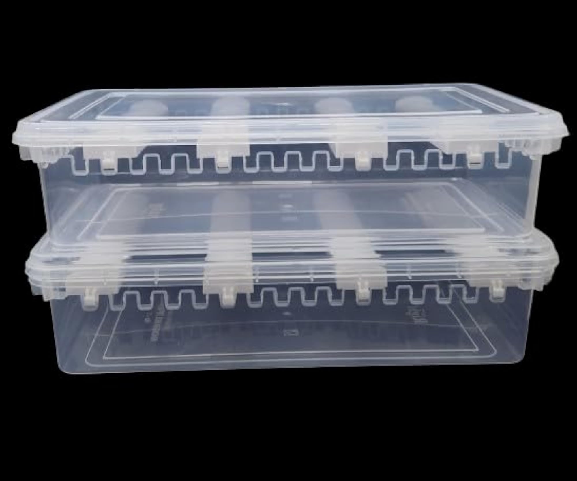 Plastic Adjustable Bangle Box Organizer, 2 Boxes