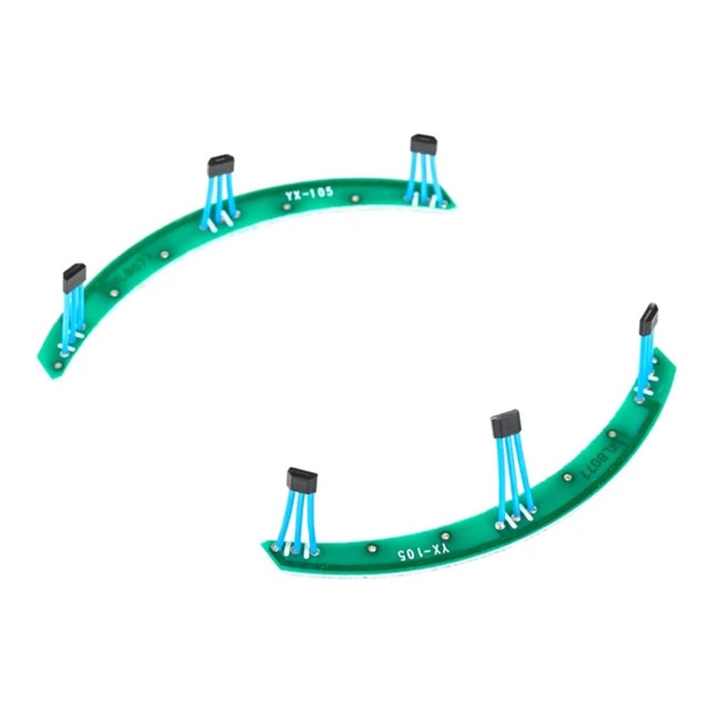 Ytqmorebnz 2 Set Motor Hall Sensor For Xiaomi M365 1S Pro Mi3 Electric Scooter Front-Wheel Motor Module Pcb Board Repairable Part(2 Set)