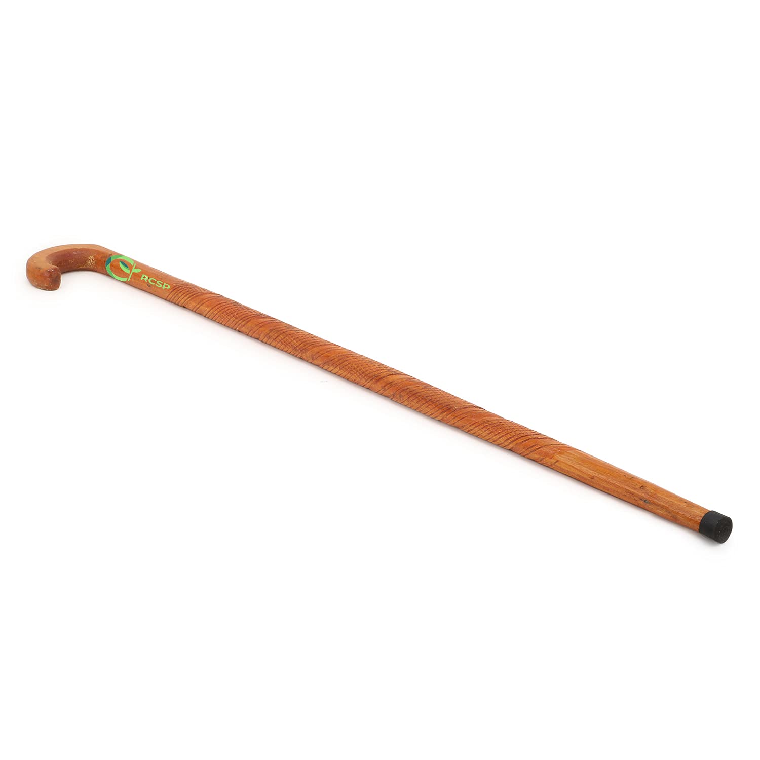 RCSP Walking Stick for Men/Women/Old People (36 Inch) | Wooden Craft Walking Stick with Antique Design | Walking Cane for Men and Women Wooden (Hockey)