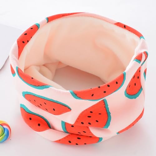 3PCS Baby Cotton Neck Warmer - Soft Cartoon-Themed Kids Scarf for Outdoor Comfort and Festive Winter Warmth3