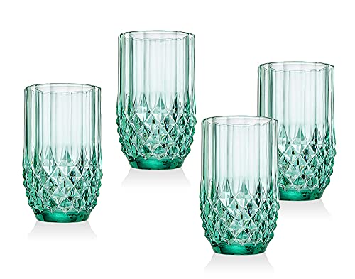 Godinger Celtic Highball Glasses Drinking Cups For Water Wine Beer Cocktails And M #TOP16