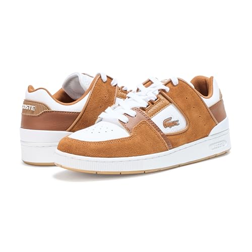 Image of Lacoste Women's Court Cage Leather Sneakers