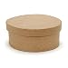 Small Oval Paper Mache Boxes with Lids - Package of 12 Boxes