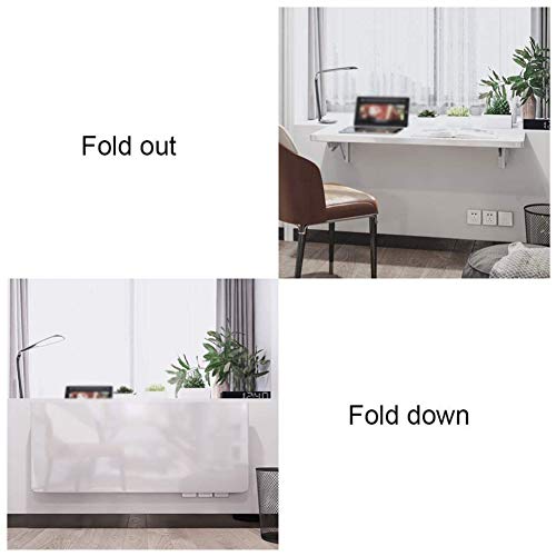 Table murale de bureau à domicile pliante LUNEZY pour aménager les petits espaces - 7