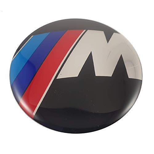  Ludostreet ref0003 Logo Emblem Badge Anagram Rim Wheel Auto Car Compatibile con BMW 68mm 5 Pin (Serie M)