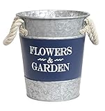 Nichts belebt ein Gericht so sehr wie frische Kräuter, weshalb man immer welche zur Hand haben sollte. Und wie macht man das am besten? Bauen Sie sie direkt in Ihrem eigenen Haus an. Blumentopf oder Kräutertopf aus Metall mit Henkel.