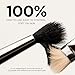 HALEYS Crease Eyeshadow Brush, Medium Fluffy Tapered Brush, Soft, Easy Blending Makeup Tool, Seamless, Multi-tasking Makeup Brush for Cream and Powder, High-end Synthetic Bristles, Vegan + CF