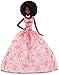 Barbie Collector Birthday Wishes Doll with Brunette Hair, 11.5-inch, Wearing Floral Gown, with Doll Stand and Certificate of Authenticity, Makes a Great Gift for 6 Year Olds and Up