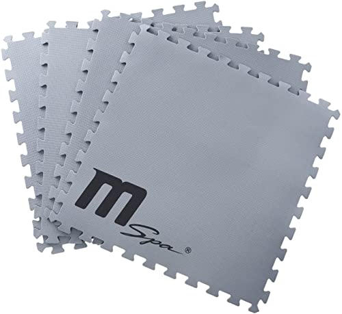 MSpa - Juego de Accesorios inflables de la Estera de la Espuma de retención de Calor para la bañera de hidromasaje, Color