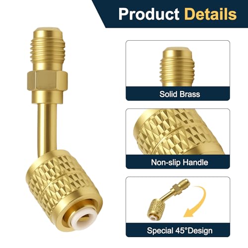 Adaptadores EEEKit 3PCS R32 R454B para aire acondicionado miniatura 3