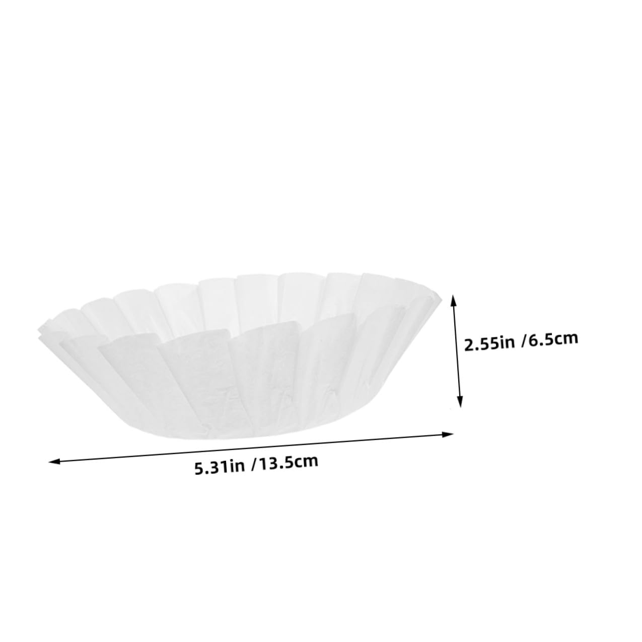 VANZACK 100 Piezas Papel de Horno Especial para Tartas de Queso Antiadherente y Resistente al Aceite para Hornos, Freidoras de Aire y Mini Tartas Cápsulas de Papel para Moldes y Postres