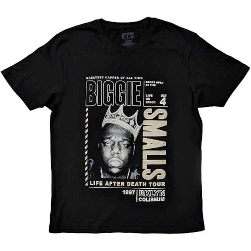 T-shirt Biggie Smalls Life After Death noir look streetwear urbain