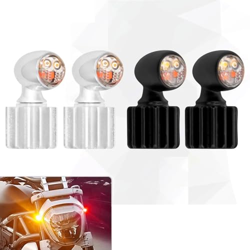 Clignotant LED moto universel avec feu stop intégré de course - 3