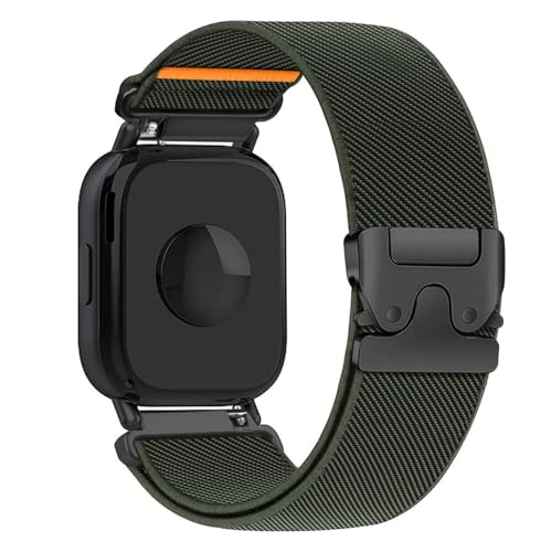Image of YODI 22MM Parasuit Buckle Strap Band Compatible With Noise Colorfit Halo 1.43 / Realme Watch 2 / Noise Colorfit Pro 6 Max Smartwatch Only, Classic Design Nylon Straps Accessories for Men and Women