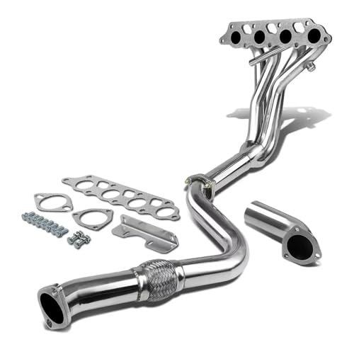 Embout silencieux collecteur d'échappement long Ford Focus Zetec 2.0L 4-1