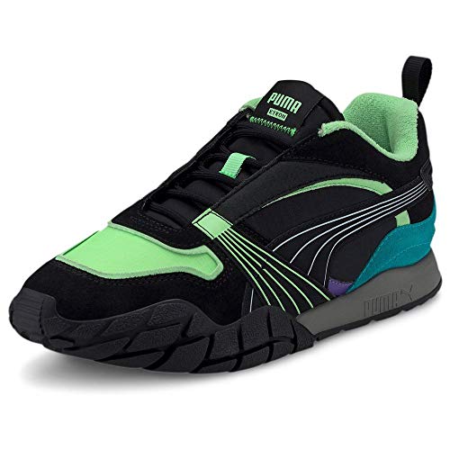 Puma Kyron Bonfire Womens Running Trainers 373916 Sneakers Shoes (UK 3.5 US 6 EU 36, Elektro Green puma Black 03)