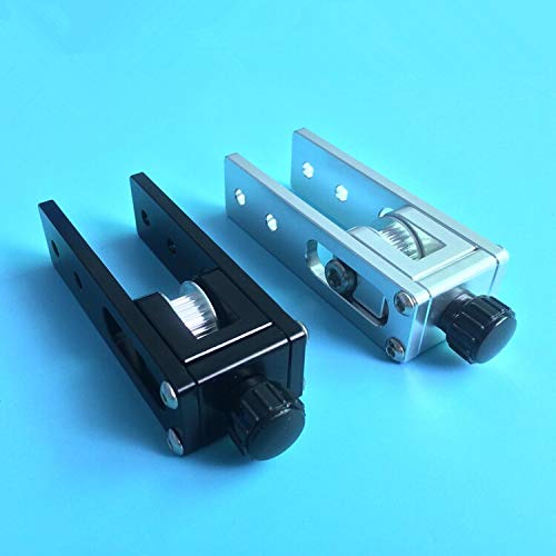 Lysee 3D Printer Parts & Accessories - 2020 Aluminum Profile X-axis synchronous Belt Stretch X3 straightening tensioner 3D Printer - (Color: Black)