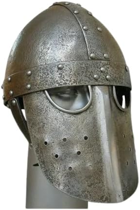 Generic Medieval Italo Norman Helmet handmade, Medium, Silver