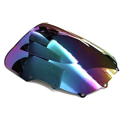 YUANYE カワサキ 川崎 ZZR400 ZZR600 オートバイの風防 オートバイのフロントガラス ZZR 400 600 1993-2004 オートバイABSプラスチック製フロントガラス 1994 1995 1996 1997 1998 1999 2000 2001 2002 2003