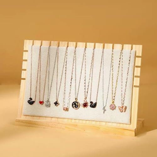 Support de collier en bois massif pour valoriser vos bijoux avec élégance - 5