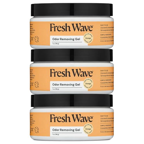 Image of Fresh Wave Orange Odor Removing Gel, 7 oz., Pack of 3