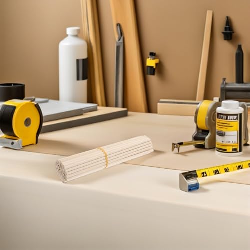 Bâtonnets Bois Brut Ronds Sélectionnés pour Projets Manuels Durables - 6