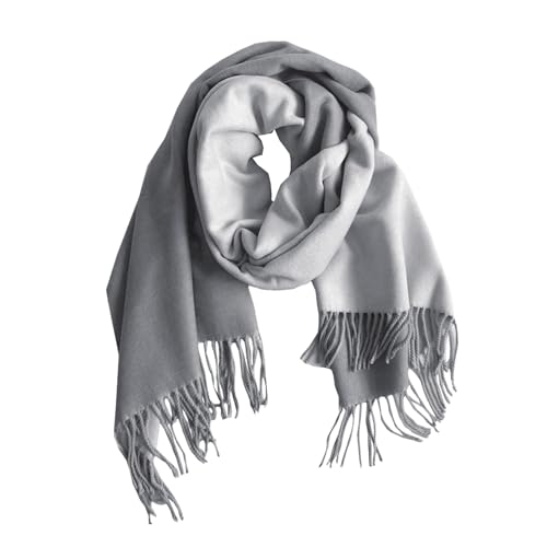 Bvxchg Schal Winter Warm Shawl Verdickte Schal Wraps für Frauen Office Travel