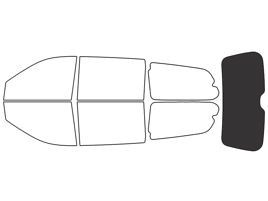 Rvinyl Window Tint Kit Fits Kia Sedona 2006-2012 - Picture 51 of 65