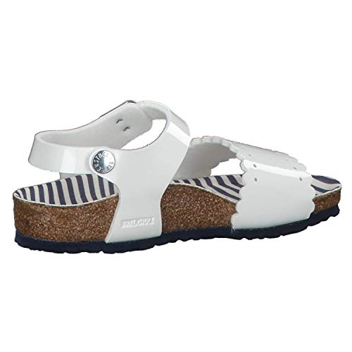 Sandales enfant Birkenstock RISA blanches pour les vacances d été - 7