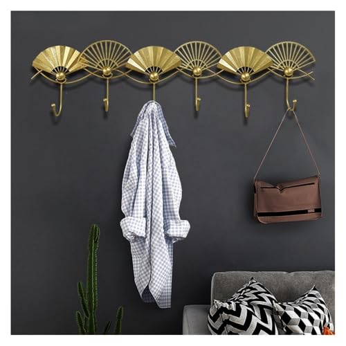 Crochets dorés en fer de qualité supérieure pour une suspension murale chic - 5
