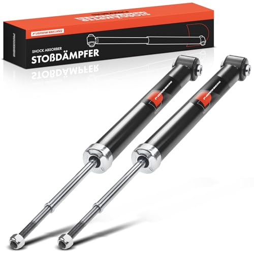 Frankberg 2x Shock Absorber Strut Rear Left Right 629mm Gas pressure Compatible with Getz TB 1.1 1.3 1.3i 1.4i 1.6 1.5 CRDi 1.5 CRDi GLS Replace# 21659,343398