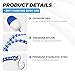 20Ft Adjustable Pool Safety Rope by puxyblue with Floats for Indoor and Outdoor Swimming Pools Separating Depth-Floating Buoy Line with 9 Floats and 2 Hooks