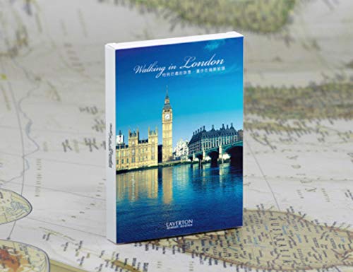 Travel postcards,Set of 30 Post cards variety pack depicting from Around the World Famous Travel Sites,Assorted Postcards Bulk, 4 x 6 -London