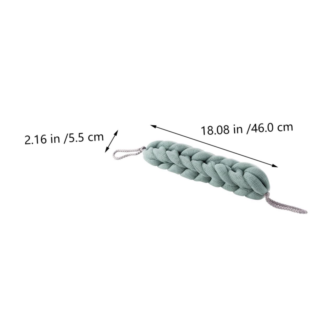 FRCOLOR 8 pz barra abrasiva per la schiena asciugamano asciugamano asciugamani da bagno esponja para bañarse asciugamano asciugamano doccia asciugamano bagno panno strofinaccio un bagno bagno panno