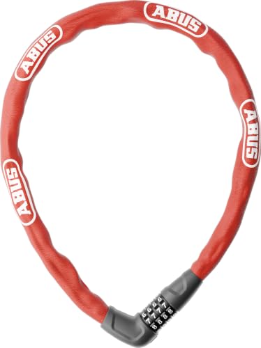 ABUS Kettenschloss Steel-O-Chain 5805C Zahlenschloss aus 5 mm starken Stahlkette Sicherheitslevel 5