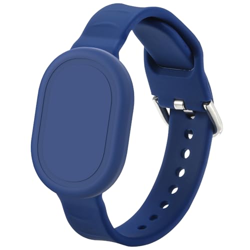 RenSheng Correas Compatible con Xiaomi Smart Tag Pulseras,Silicona Suave, Impermeable y Transpirable,Fundas Protectoras con Localizador para Niños y Personas Mayores