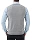 Kallspin Herren V-Ausschnitt Gestrickt Ärmellos Weste 100% Baumwolle Pullunder Relaxed Fit Pullover (Hellgrau, XL)