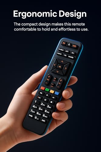 Image of Replacement Remote Compatible for SD and HD Airtel DTH Set Top Box Remote Control (Please Match Old Remote Before Order) Black