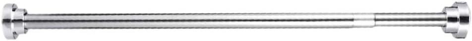Extendable Rail Bar Tension Curtain Rod Clothes Drying Rod Shower Curtain Rod Spring Tension Rod