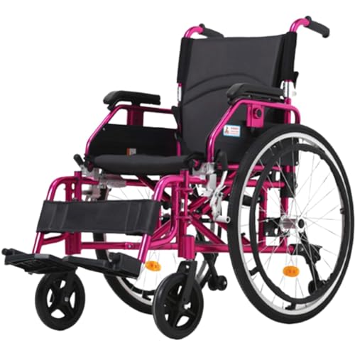 介護 折りたたみ車椅子フルアーム大人子供アルミフレームモビリティデバイスポータブル自走高齢者障害者 自走用車いす