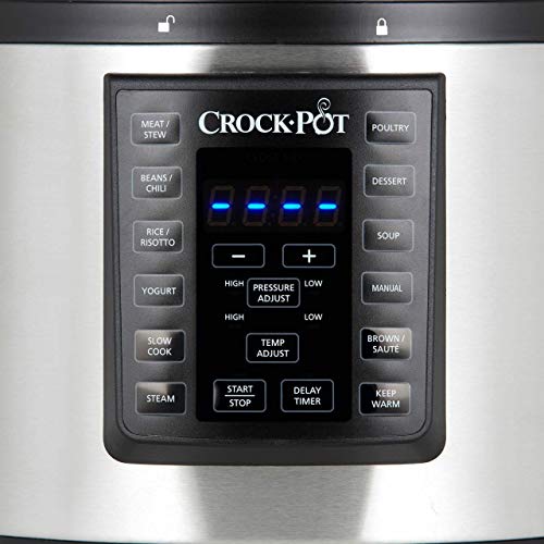 Crock-Pot CSC051 12-in-1-Multi-Herd, Edelstahl