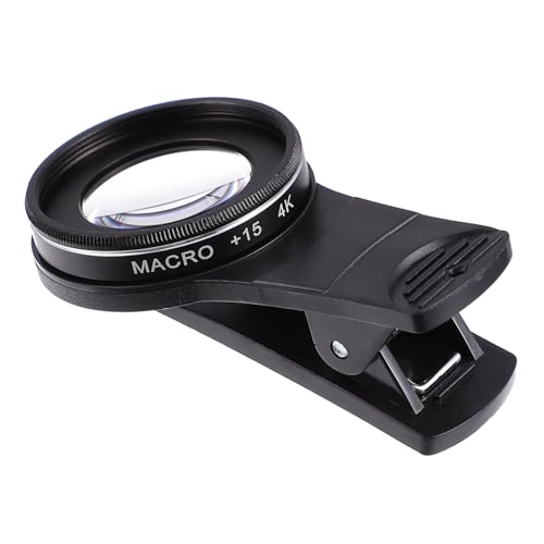 Homoyoyo Macro Lens for Cell Phone 15x/30x 3-6cm Focus Phone Camera Accessory Macro Lense