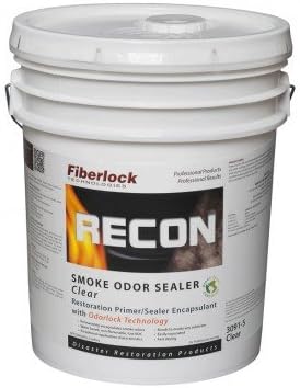 Fiberlock - Recon - Smoke Odor Sealer - White - 5 Gallon Pail - 3090-5