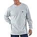 Carhartt Men's Dearborn Loose LS T-Shirt, Ash, Large