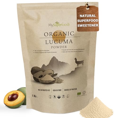 MySuperfoods - MySuperfoods Organic Lucuma Powder 1kg, Natural Source of Antioxidants